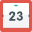 Button to open calendar